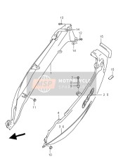 4721008F60Y9H, Cover, Frame Rh (Yellow), Suzuki, 0