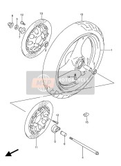 Ruota anteriore