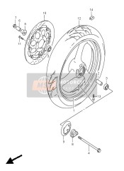 Ruota anteriore