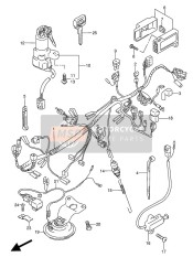 3710026D03, Blocchetto Accensione, Suzuki, 3