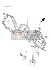 3412039F40, Speed & Tachometer Assy  (Mile), Suzuki, 0