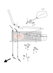 5830018H51, Cable Assy, Throttle   No.2, Suzuki, 0