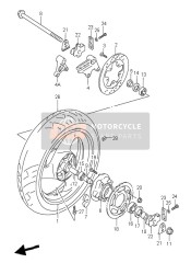 6451117C11, Kettenrad, Suzuki, 0