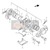 BREMSSATTEL HINTEN