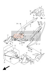 4551601H00, Sticker Zadel, Suzuki, 0