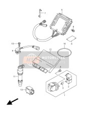 3292015H40, Control Unit, Fi, Suzuki, 0