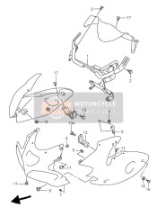 HAUBE INSTALLATIONSTEILE (SV650S)