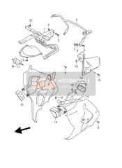 Piezas de instalación del cuerpo del carenado