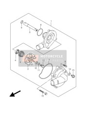 1746101H00, Wellendichtring, Suzuki, 2