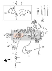 3661026F60, Harness, Wiring, Suzuki, 0