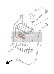 3386037H00, Wire, Battery Minus, Suzuki, 0