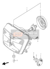 Lampada frontale (GSF600S-SU)