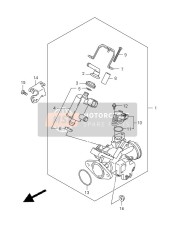 1340013G01, Drosselklappe, Suzuki, 0