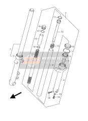 Ammortizzatore forcella anteriore