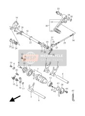 2552521E50, Rod, Gear Shift Link, Suzuki, 2