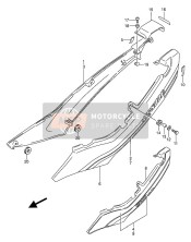 4711101D00, Cover,Frame,R, Suzuki, 1