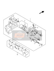 Calibre trasero (GSF650A)