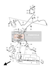 Maître-cylindre arrière