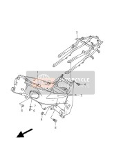 4110040F11, Frame, Suzuki, 0