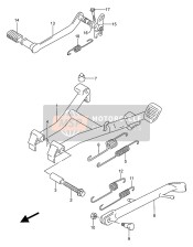 STÄNDER & BREMSE HINTEN