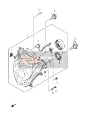 Lámpara De Cabeza (GSX-R600UF)