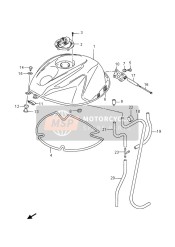 Benzinetank (GSX-R600UE)