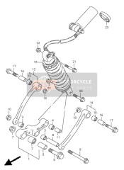 Levier de coussin arrière (E4-E18-E22-E25-E34-P37)