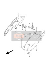 4735146H00, Framedeksel,Voor., Suzuki, 0