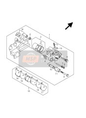 BREMSSATTEL HINTEN (GSF650-S-SU-U)