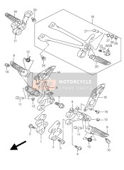 4354147H00, Bracket, Front No.1 Rh, Suzuki, 0