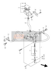 6975024F00, Steun, Suzuki, 1