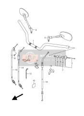 5660041F51, Mirror Assy,Rr View,L, Suzuki, 0