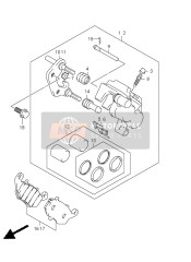 5935033D01, .Carrier, Caliper Lh, Suzuki, 0