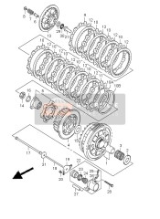 2146202F10, Disk, Clutch Pressure, Suzuki, 2