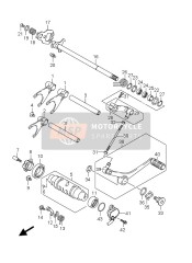 2560018H01, Lever Assy,Gear Shift, Suzuki, 1