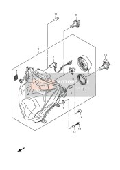 Lampe Frontale (GSX-R750)