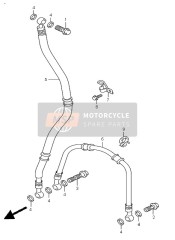 Flexible de frein avant