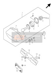 Lampe combinée arrière