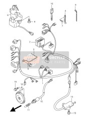 3774004A10, Interruptor Stop, Suzuki, 0