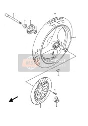 Roue avant