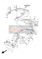 4716129B00, Supporto Antivibrante, Suzuki, 2