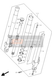 5113040H00, .Tube, Outer, Suzuki, 1