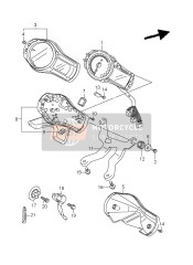 3411146H00, Case Assy, Lower, Suzuki, 1