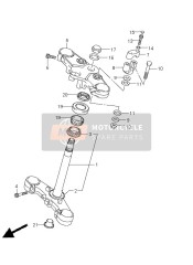 5621144H00291, Klemmbruecke, Suzuki, 0