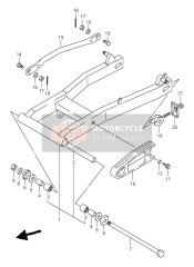 Bras oscillant arrière