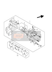 BREMSSATTEL HINTEN (GSF1250 E24)