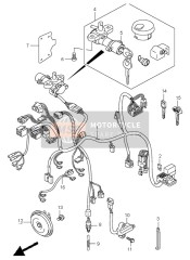 3718741F10, Bescherming, Suzuki, 2