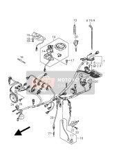 3700044852, Lock Set, Suzuki, 2