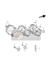 TACHOMETER (GSX650FU E21)