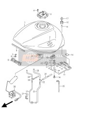 Fuel Tank (GSX650F E21)